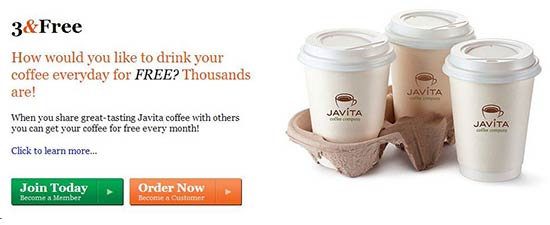 Introduce Javita to 3 Others and Get Yours F R E E